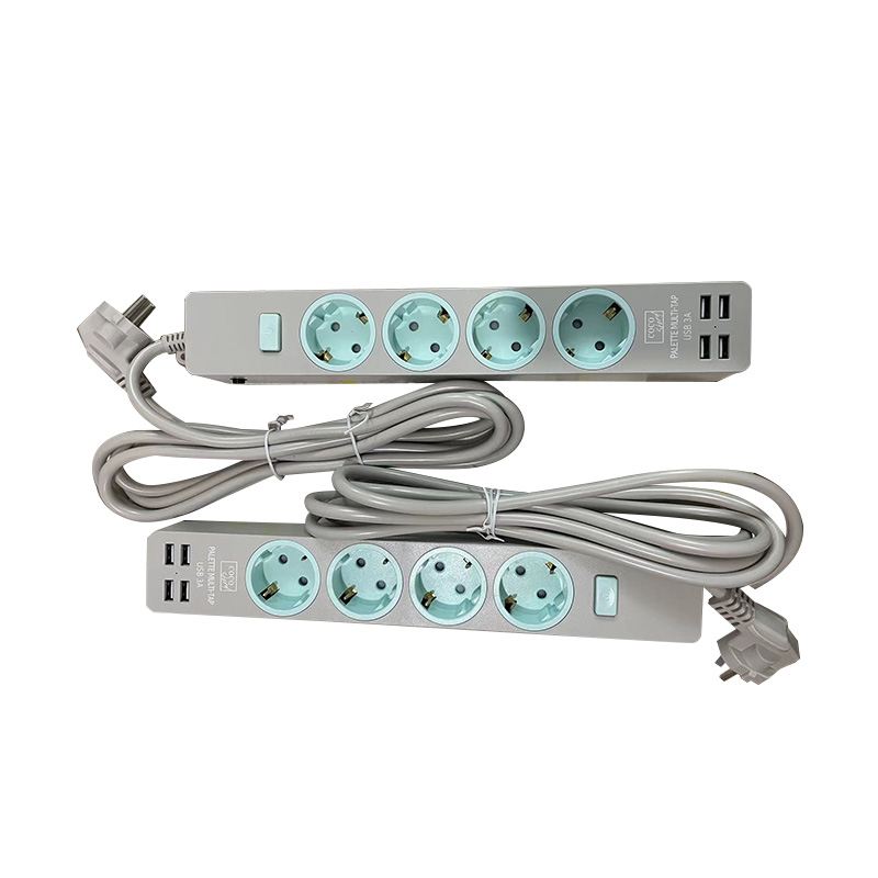 Sigurno 1 Outlet EU Standardna bežična utičnica s 2 USB priključka